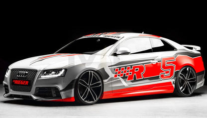 Rieger 00055432 Audi B8 B81 Front Bumper (A5 & S5) 9 | ML Performance UK Car Parts