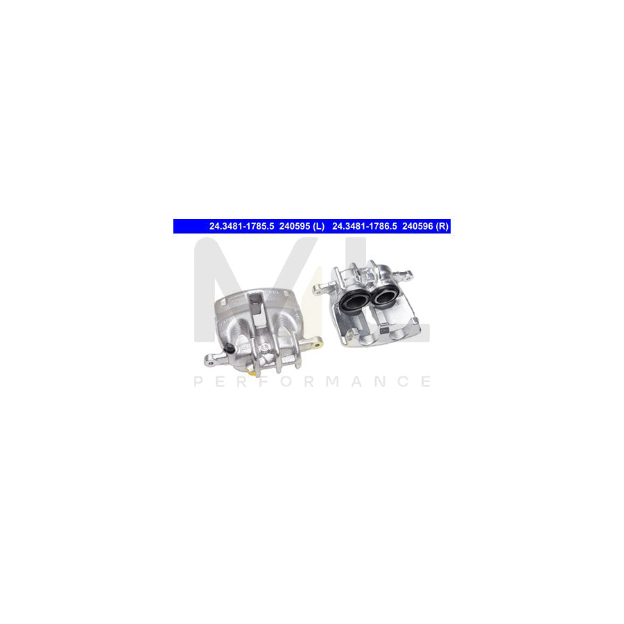 ATE 24.3481-1785.5 Brake Caliper without holder
