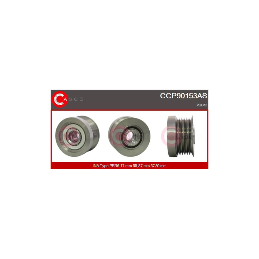 Casco Ccp90153As Pulley, Alternator