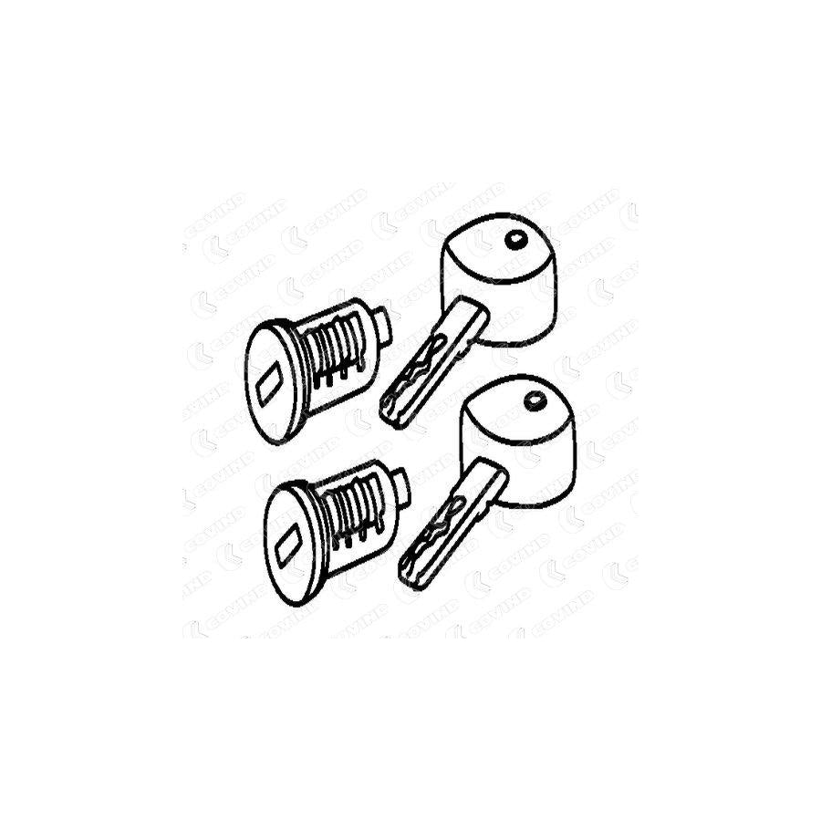 Covind 540/199 Lock Cylinder