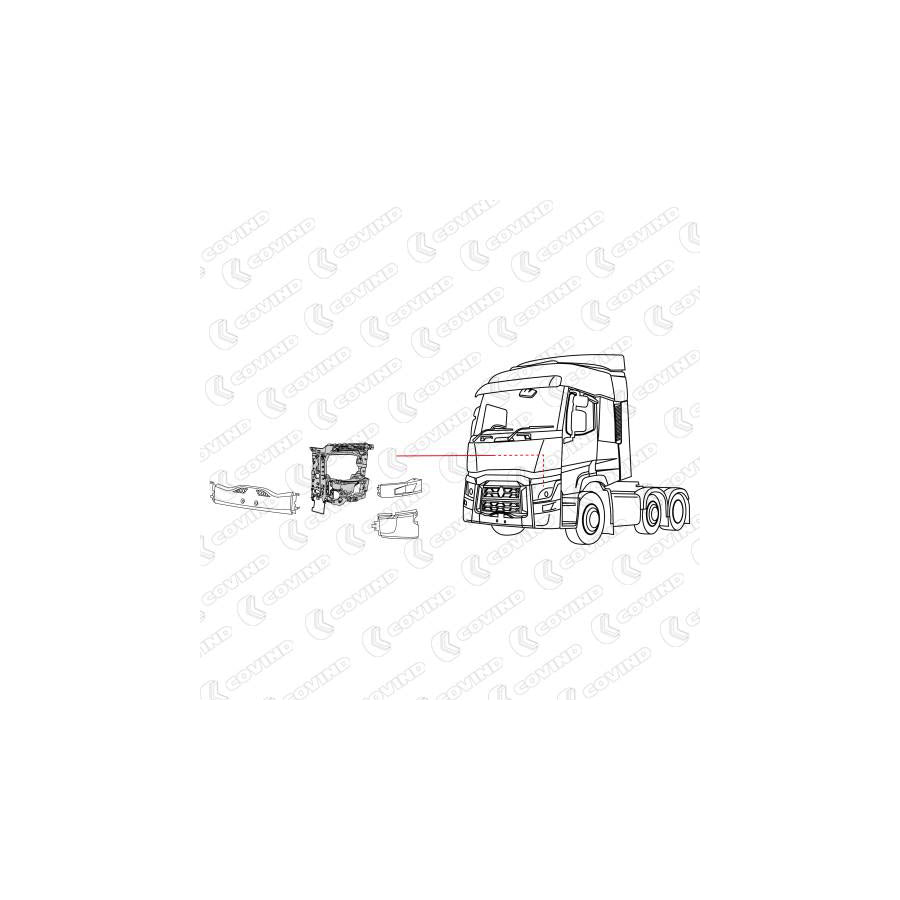 Covind Rrt/ 99 Base, Headlight
