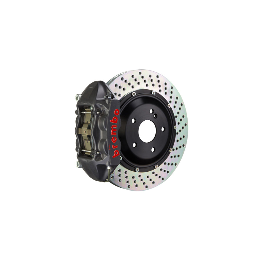 Brembo 2P1.8503AS Tesla Model Rear GT-S 4-Pistons Drilled 2-piece Big Brake Kit 365x29mm | ML Performance US Car Parts