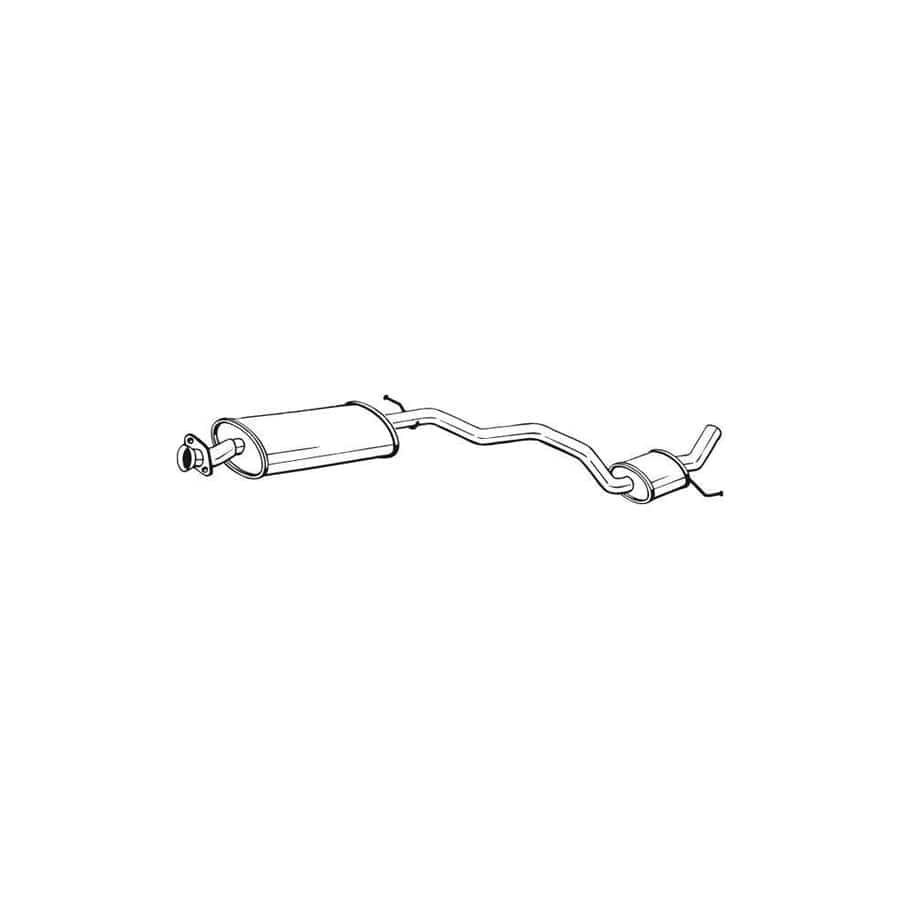 Bosal 284-111 Middle Silencer for Alfa Romeo 147 (937)
