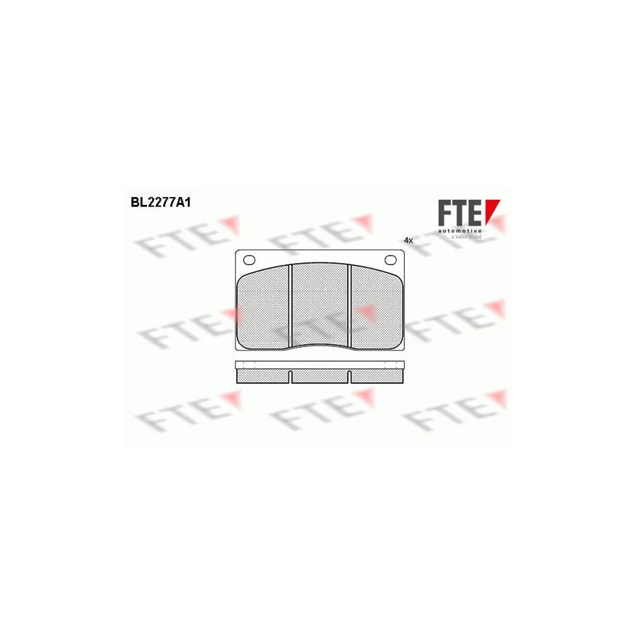 FTE 9011048 Brake Pad Set