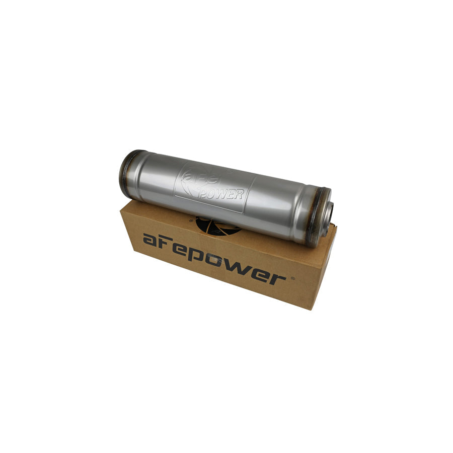 aFe 49M30048 2-1/2 IN ID Center/Center x 5 IN Dia. x 18 IN L - Round Body Muffler  | ML Performance US Car Parts