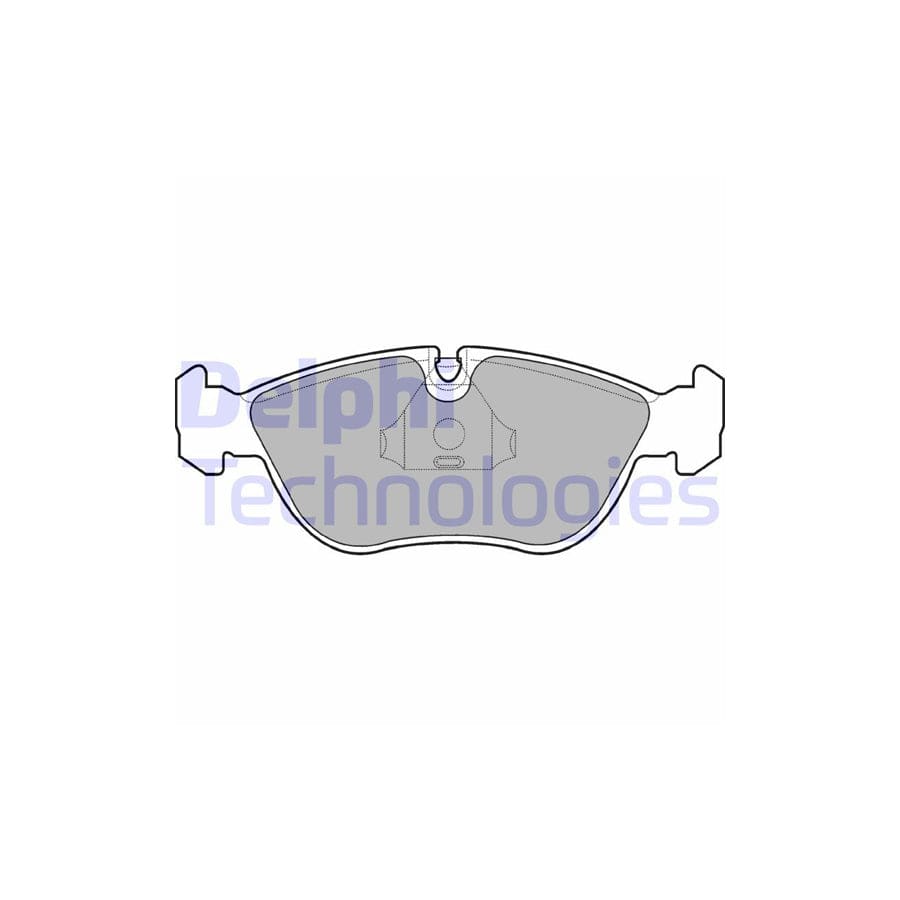 Delphi Lp839 Brake Pad Set