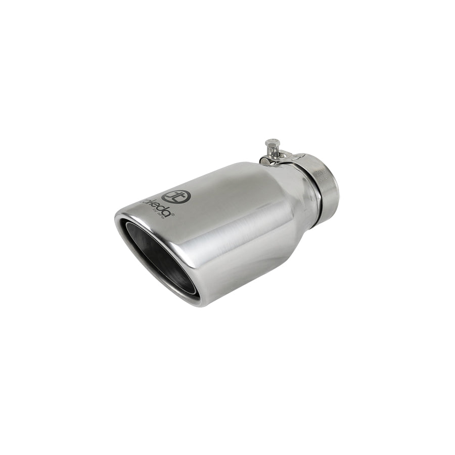  aFe 49T25404-P08 2-1/2 IN Inlet x 4 IN Outlet x 8 IN L Universal Exhaust Tip  | ML Performance US Car Parts