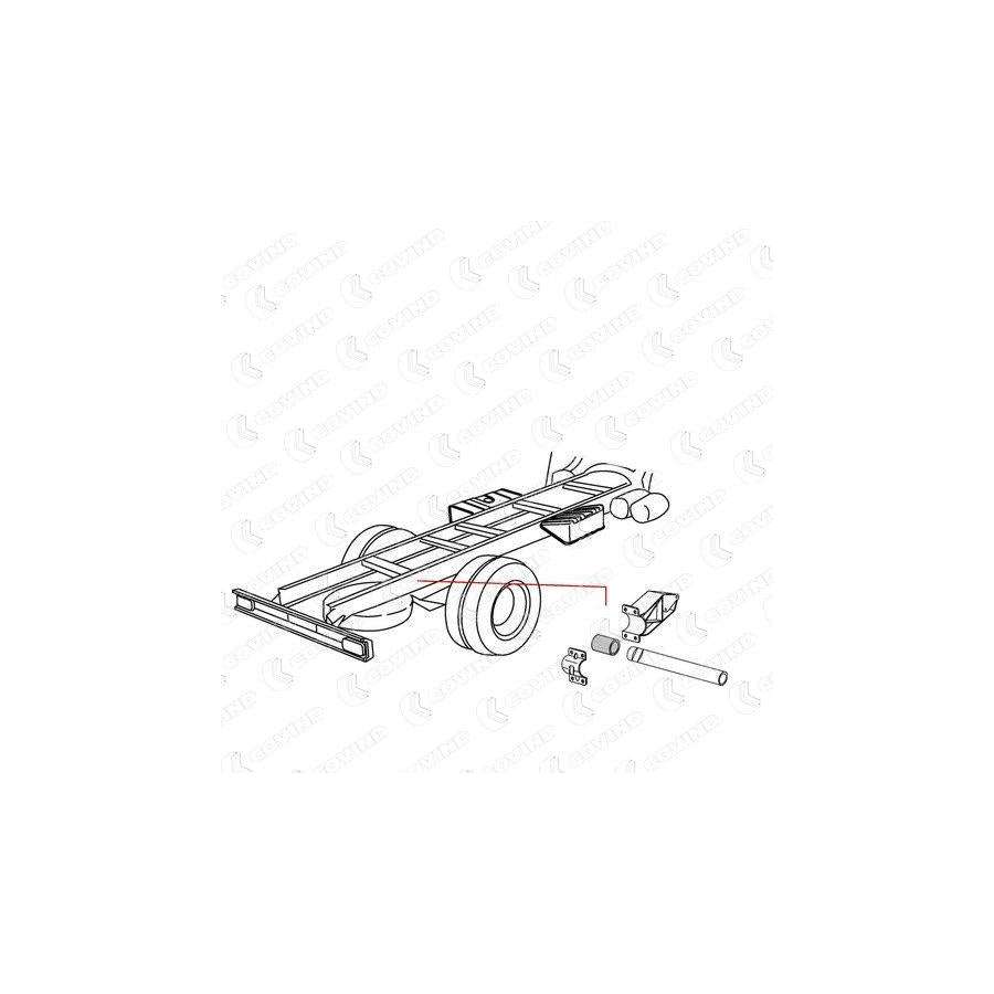 Covind Xf0/516 Holder, Mudguard