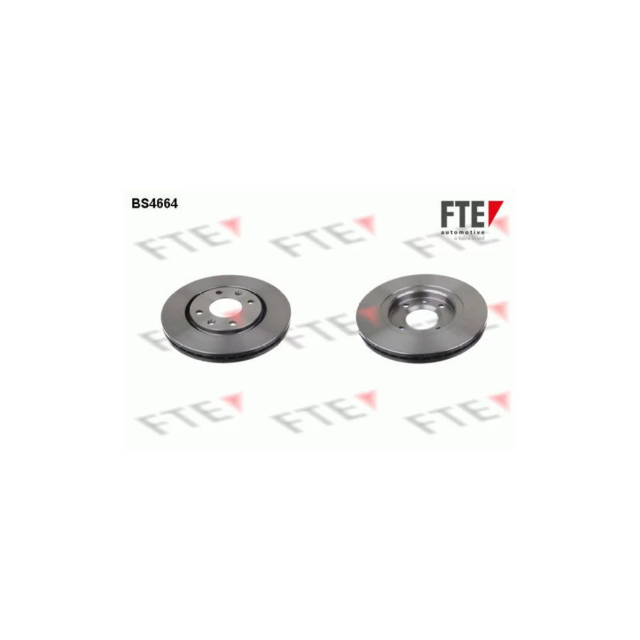 FTE Bs4664 Brake Disc for Peugeot 406