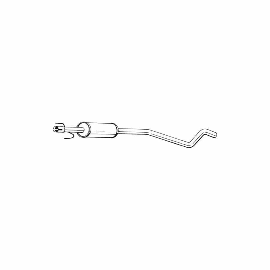 Bosal 284-281 Middle Silencer