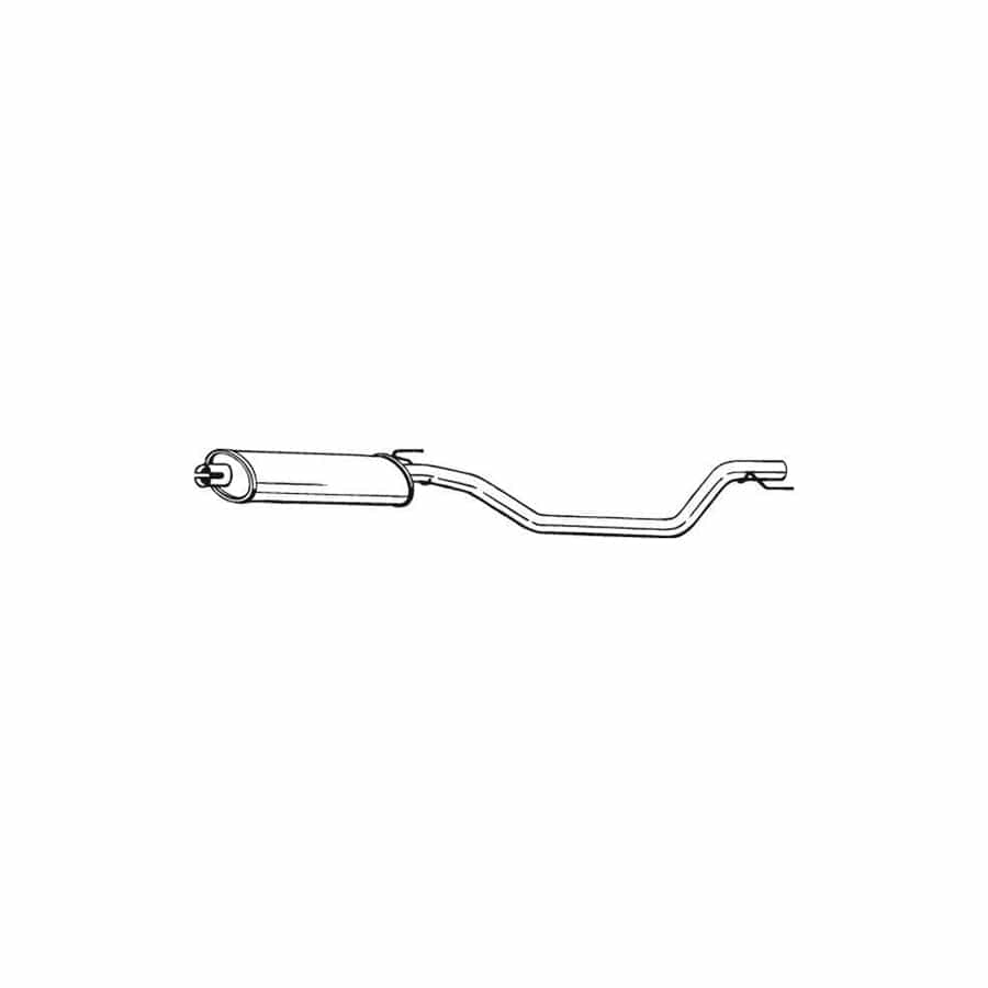 Bosal 284-383 Middle Silencer