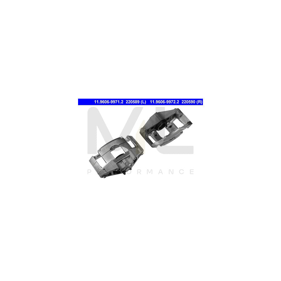 ATE 11.9606-9971.2 Brake Caliper without holder
