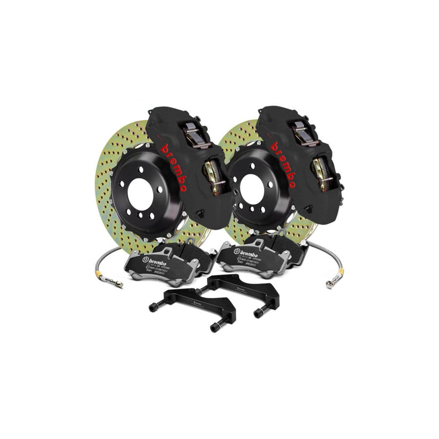 Brembo 1N1.9545AS Audi RS5 Front GT-S 6-Pistons Drilled 2-piece Big Brake Kit 405x34mm | ML Performance US Car Parts