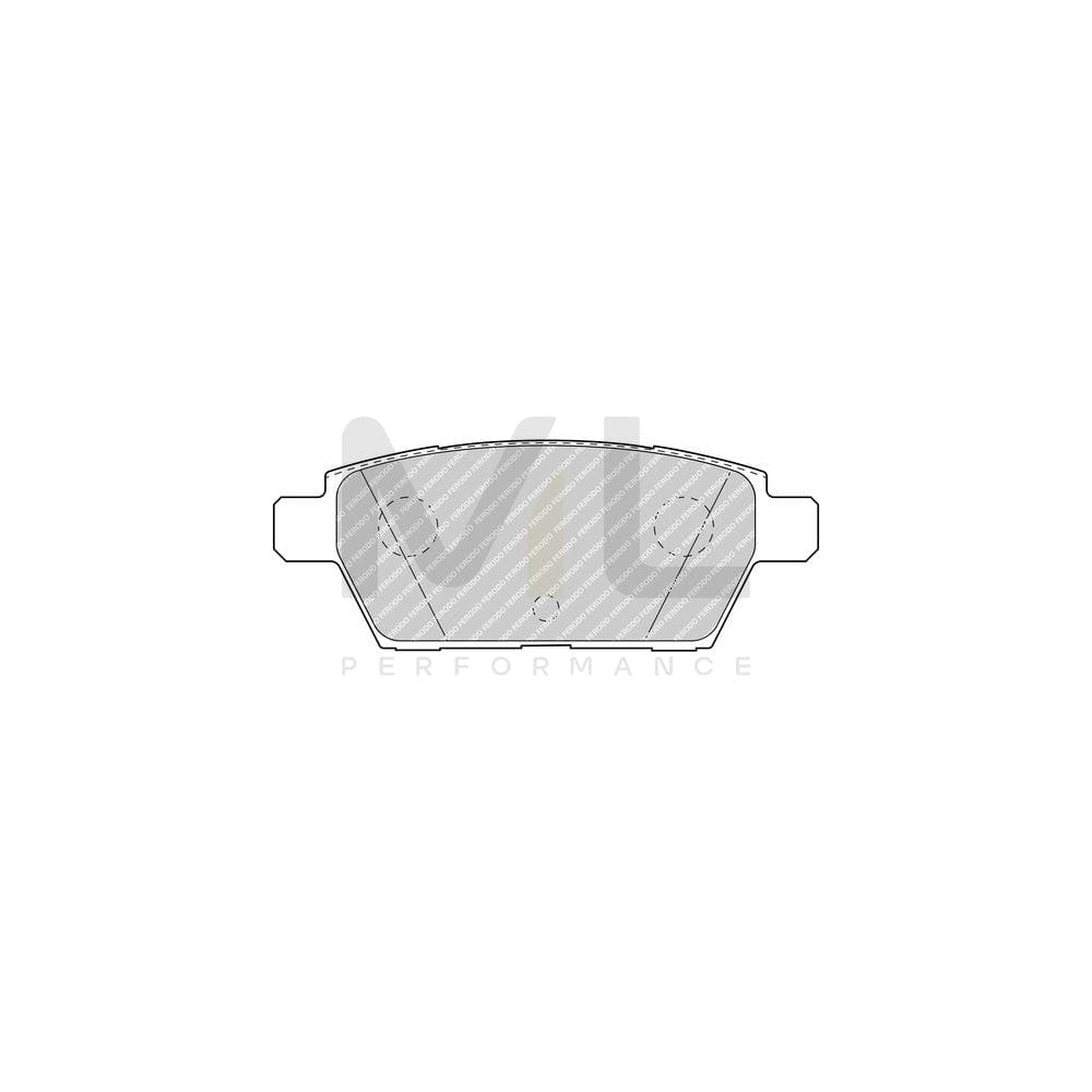 Ferodo Premier Eco Friction Fdb1540 Brake Pad Set Not Prepared For Wear Indicator, With Piston Clip, Without Accessories | ML Performance Car Parts