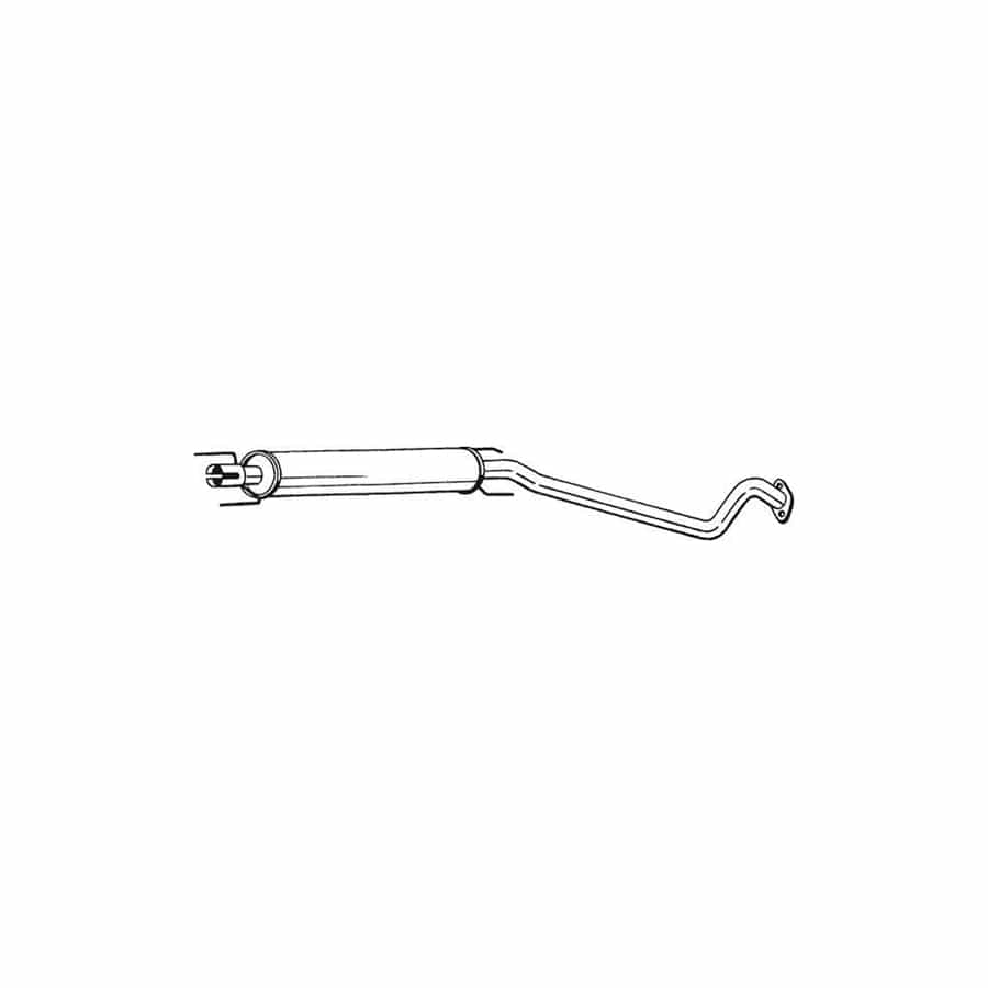 Bosal 284-331 Middle Silencer