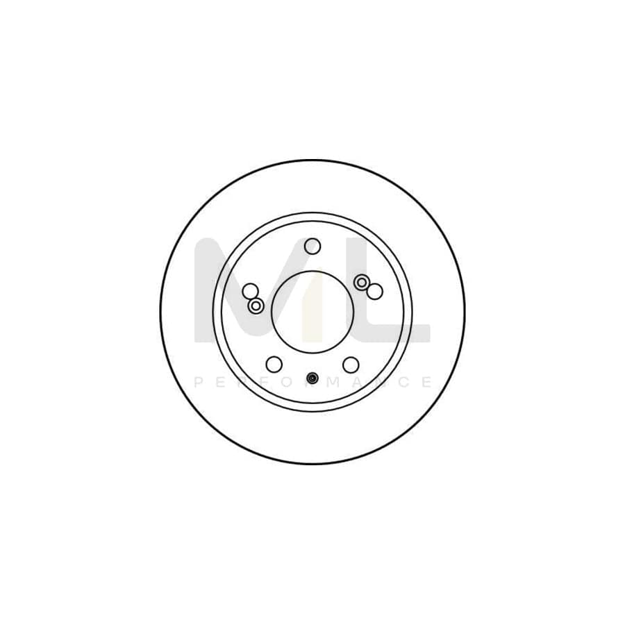 TRW DF1109 Brake Disc for CITRO??? CX Solid | ML Performance Car Parts