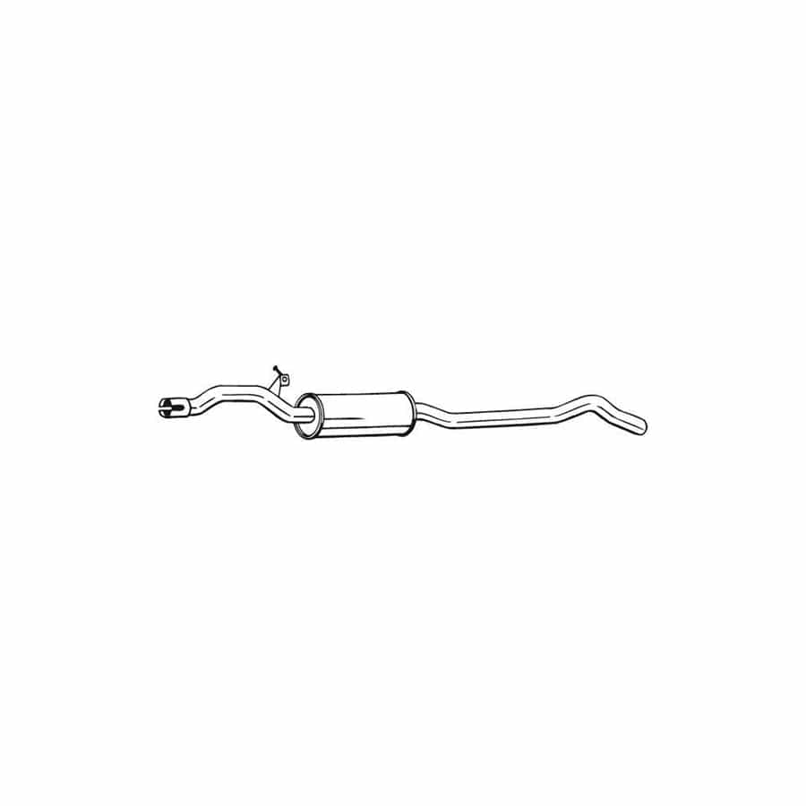 Bosal 284-461 Middle Silencer for Audi A4