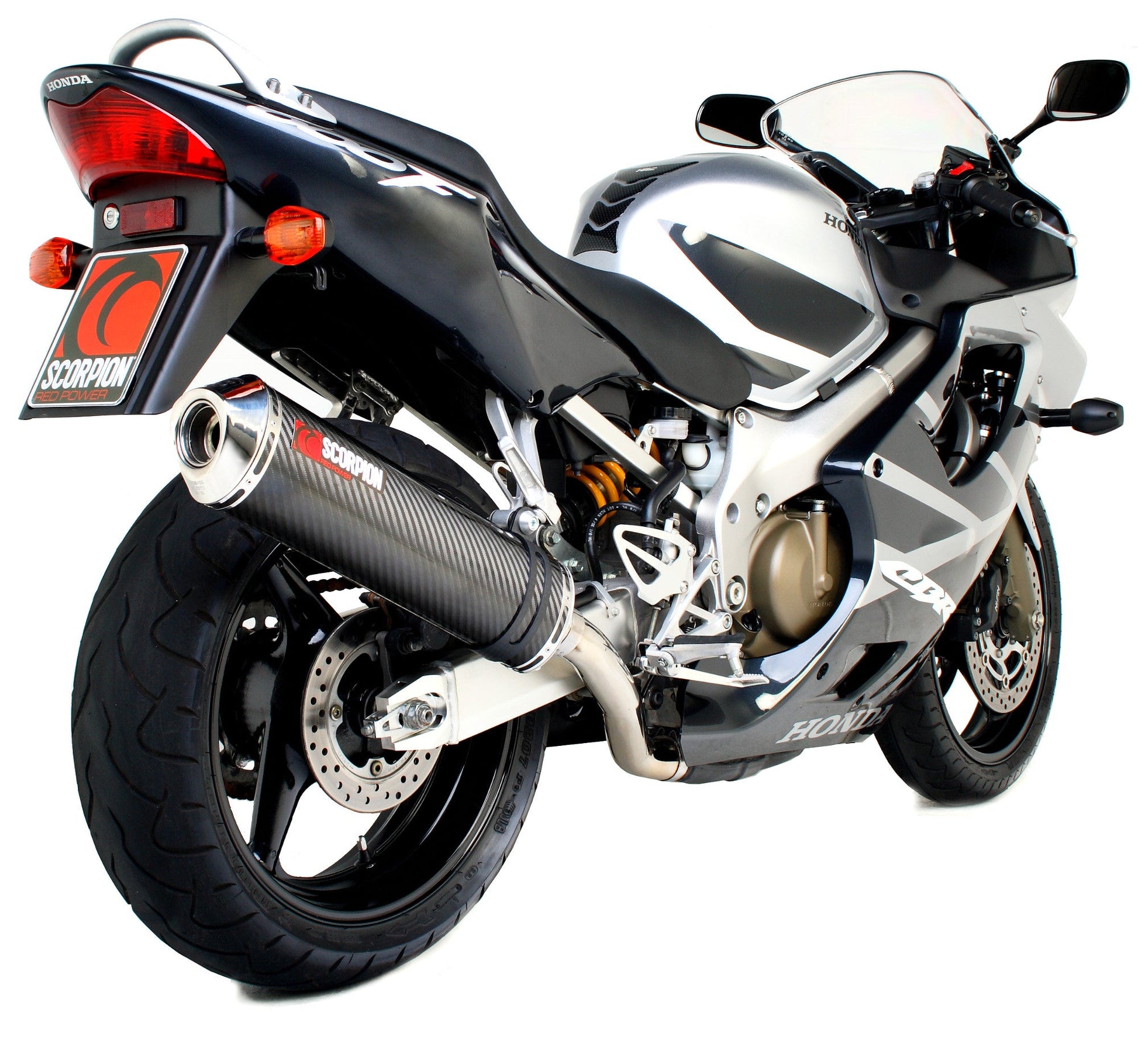 Scorpion EHA73CEO Honda CBR600 Fi F4i Factory Oval Slip-On - Carbon Fibre Sleeve | ML Performance US US