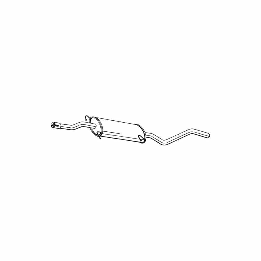 Bosal 284-431 Middle Silencer
