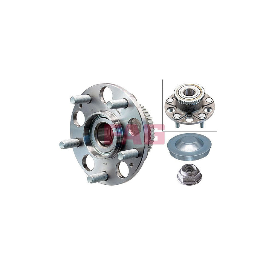 FAG 713 6178 90 Wheel Bearing Kit For Honda Civic