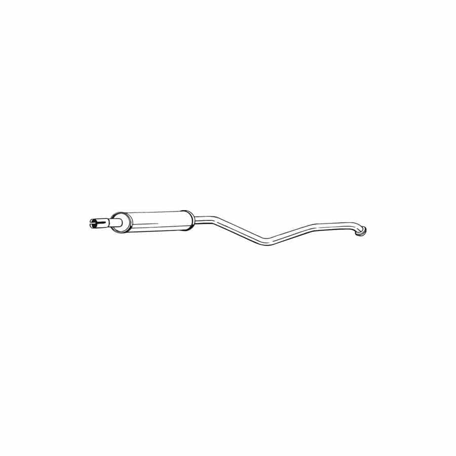 Bosal 284-605 Middle Silencer for Renault Laguna