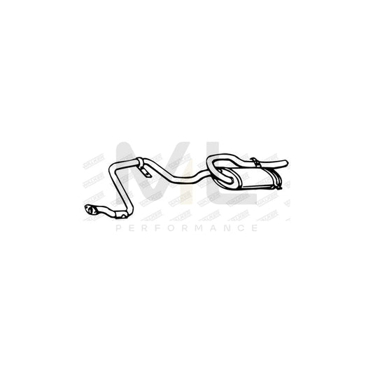 WALKER 03985 Exhaust tip for JAGUAR XJ 0,490kg