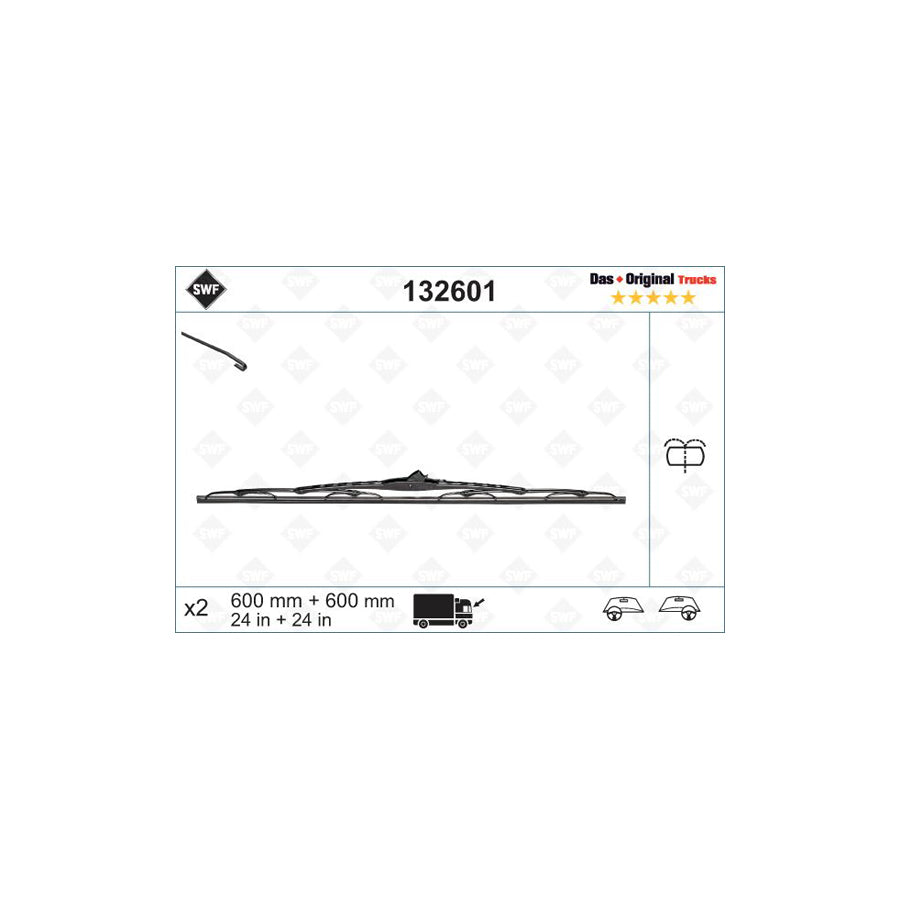 Swf Original 132601 Wiper Blade | ML Performance US Car Parts