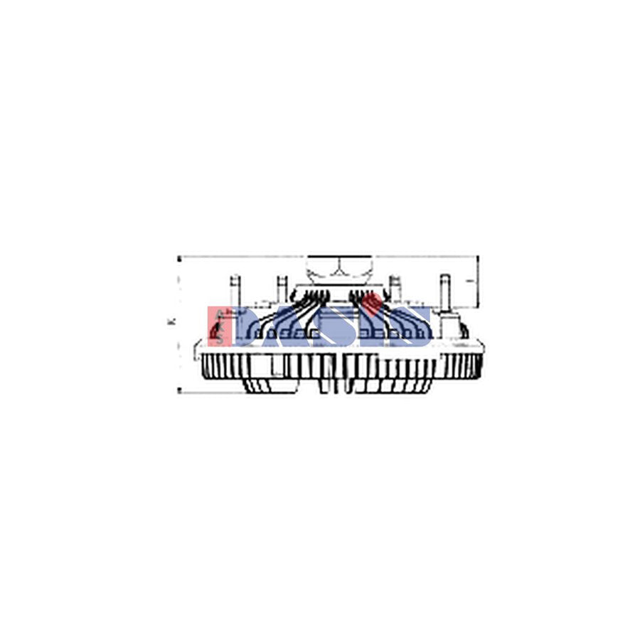 AKS Dasis 448063N Fan Clutch