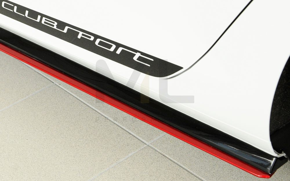 Rieger 00059575 VW R & GTI Clubsport Side Skirt Splitter 2 | ML Performance UK Car Parts