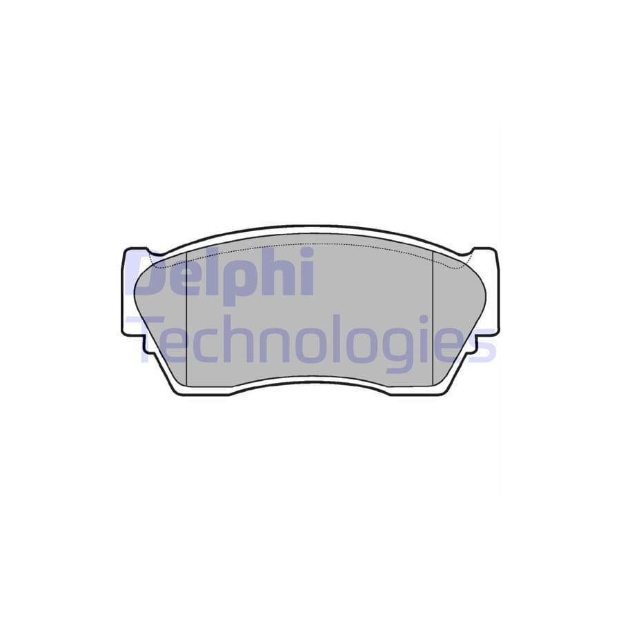 Delphi Lp804 Brake Pad Set