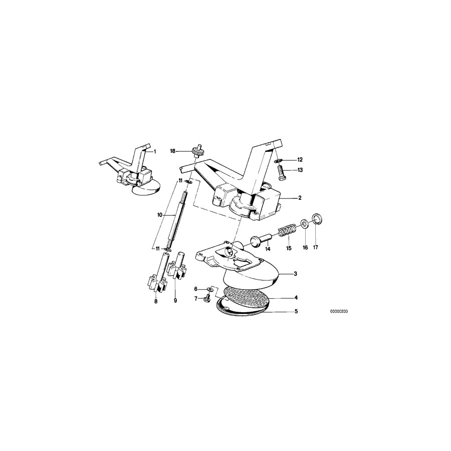 Genuine BMW 11411273081 E21 E28 E30 Oil Pump Housing (Inc. 528e, 325e & 320) | ML Performance US Car Parts