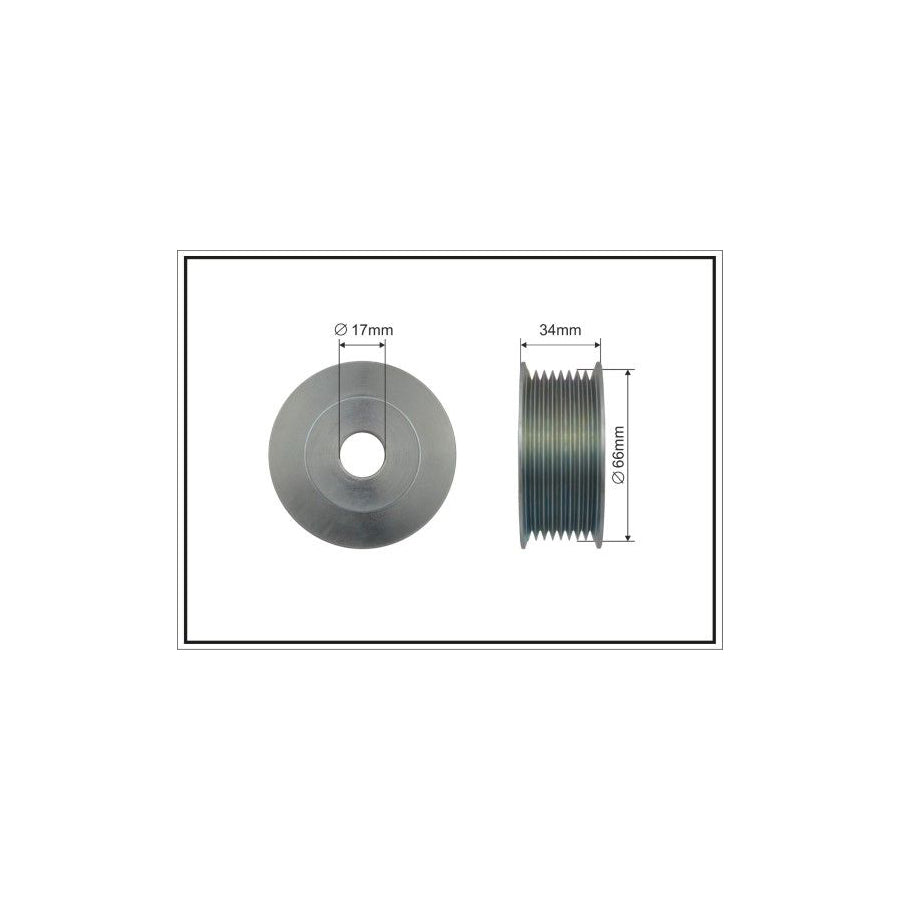 Caffaro Pulley, Alternator