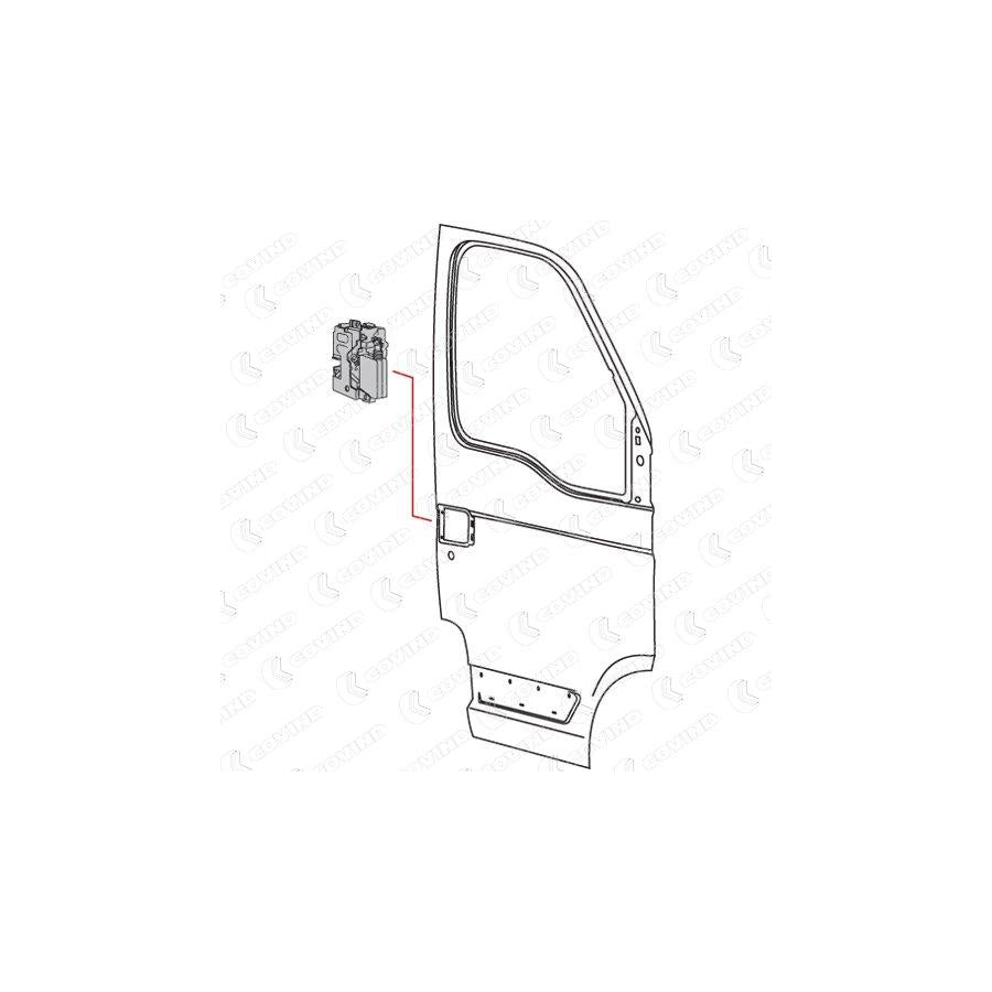Covind C39/180 Door Lock for Iveco Daily