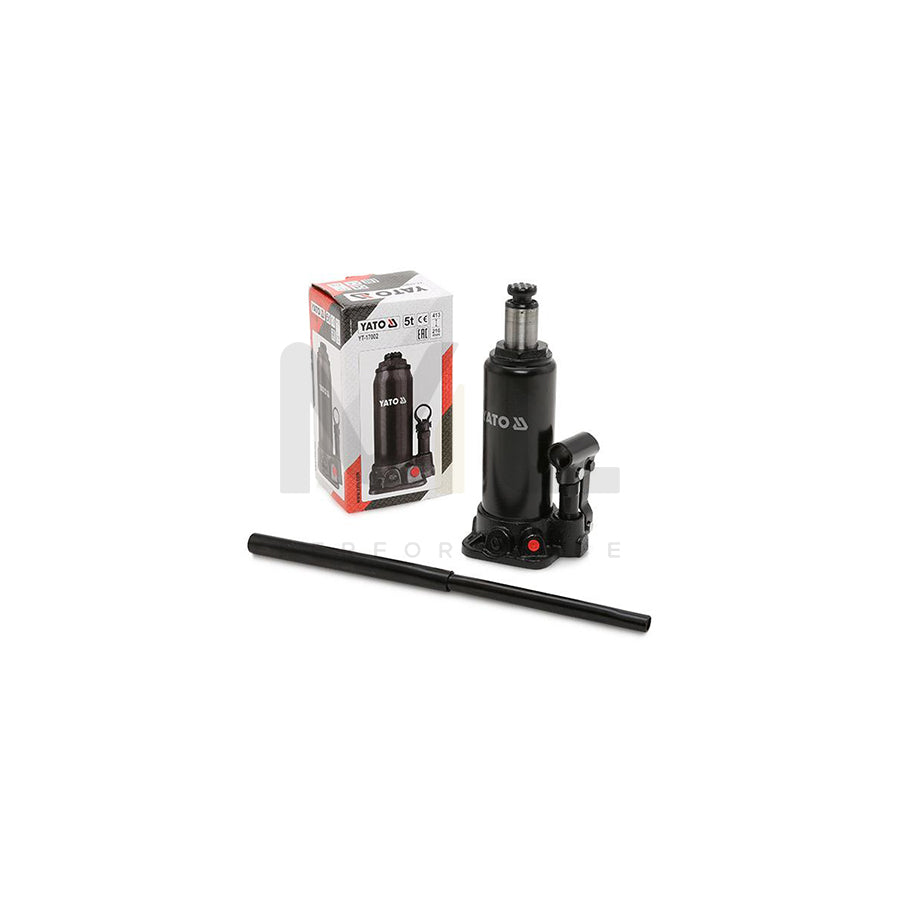 YATO YT-17002 Jack 5t, Hydraulic, SUVs, Bottle jacks