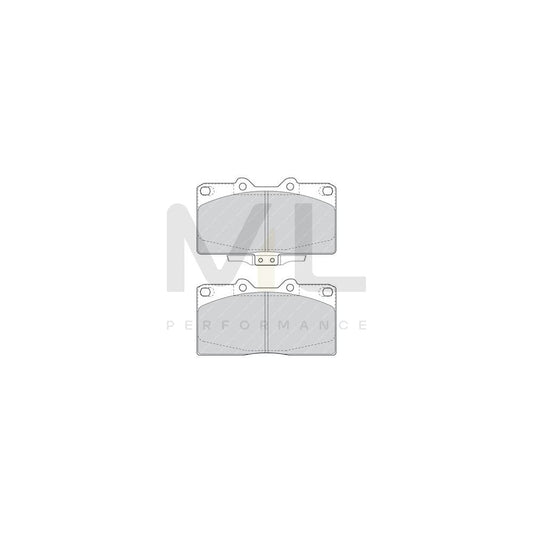 Ferodo Fsl212 Brake Pad Set Fuse+ Technology, Incl. Wear Warning Contact | ML Performance Car Parts