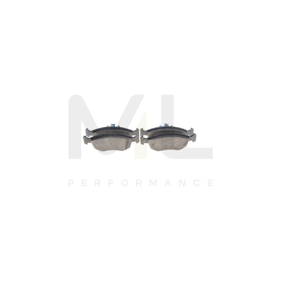 Bosch 0986494537 Brake Pad Set With Acoustic Wear Warning, With Anti-Squeak Plate, With Mounting Manual BP1458 | ML Performance Car Parts
