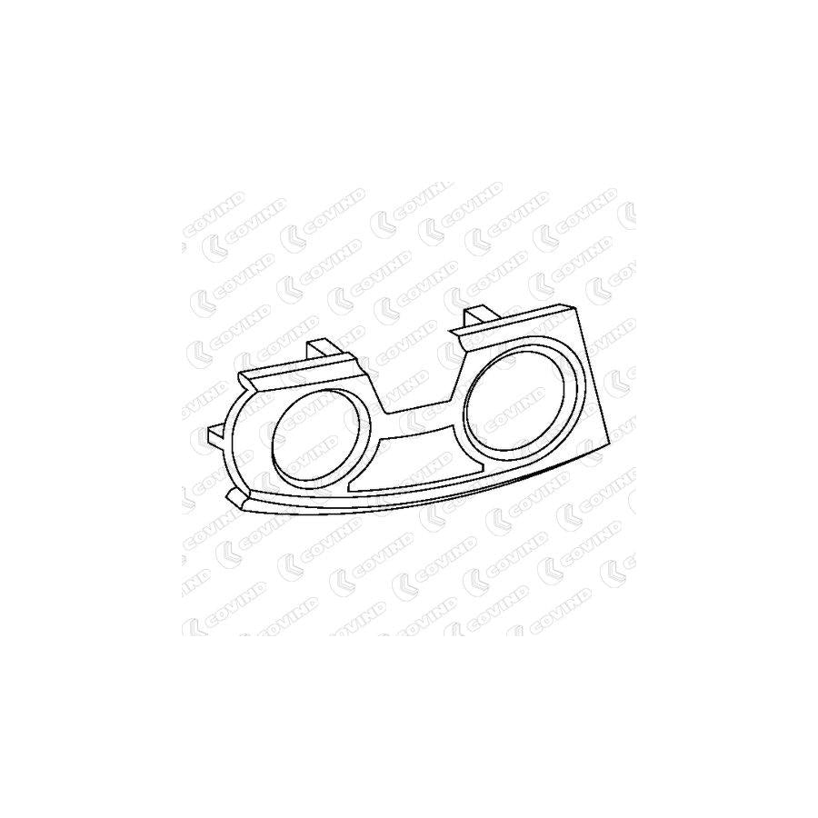 Covind 580/ 88 Holder, Fog Light