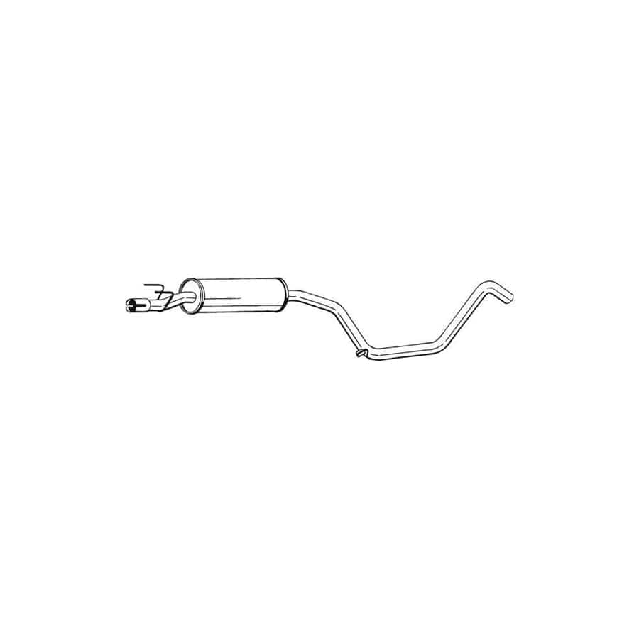 Bosal 285-029 Middle Silencer