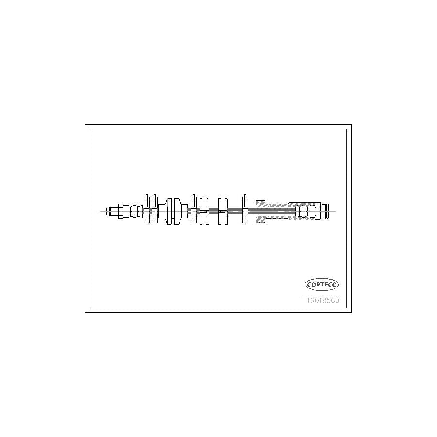 Corteco 19018560 Brake Hose