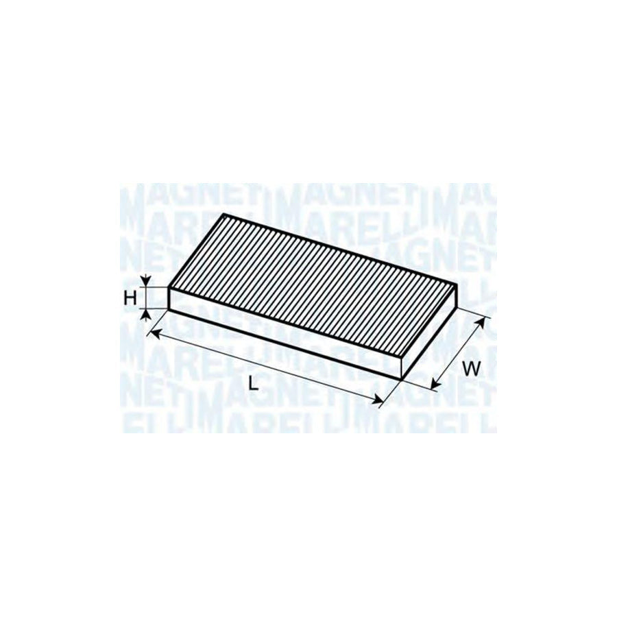 MAGNETI MARELLI 350203061740 Pollen Filter