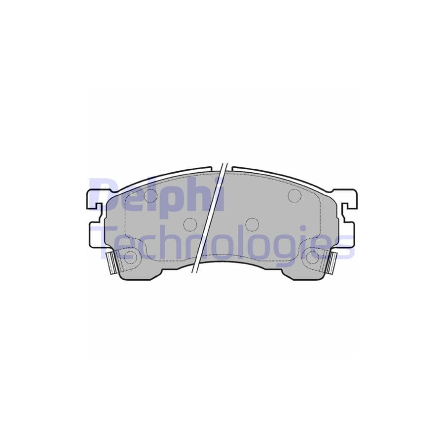 Delphi Lp801 Brake Pad Set