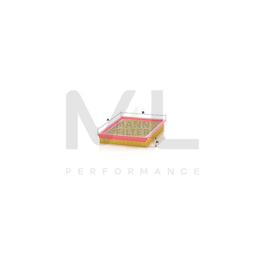 MANN-FILTER C 2681 Air Filter for CHRYSLER PT CRUISER Filter Insert