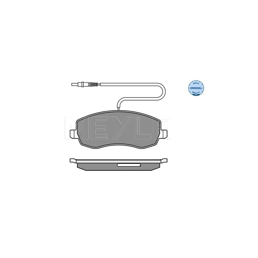Meyle 025 248 3919/W Brake Pad Set