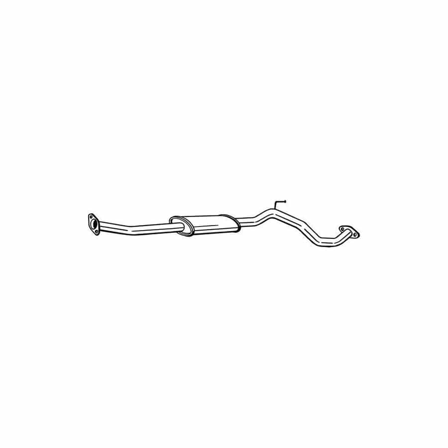 Bosal 284-957 Middle Silencer for Nissan Note I (E11, Ne11)
