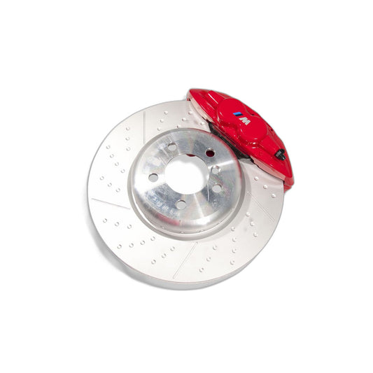 Genuine BMW 34112221445 F30 F23 F34 Retrofit Kit For Sport Brakes, Red M PERFORMANCE (Inc. 420iX, 330iX & M240iX)