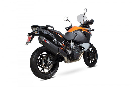 Scorpion RKT84BCER KTM 1050 Adventure Serket Parallel Slip-On - Black Ceramic Coated Sleeve | ML Performance US US