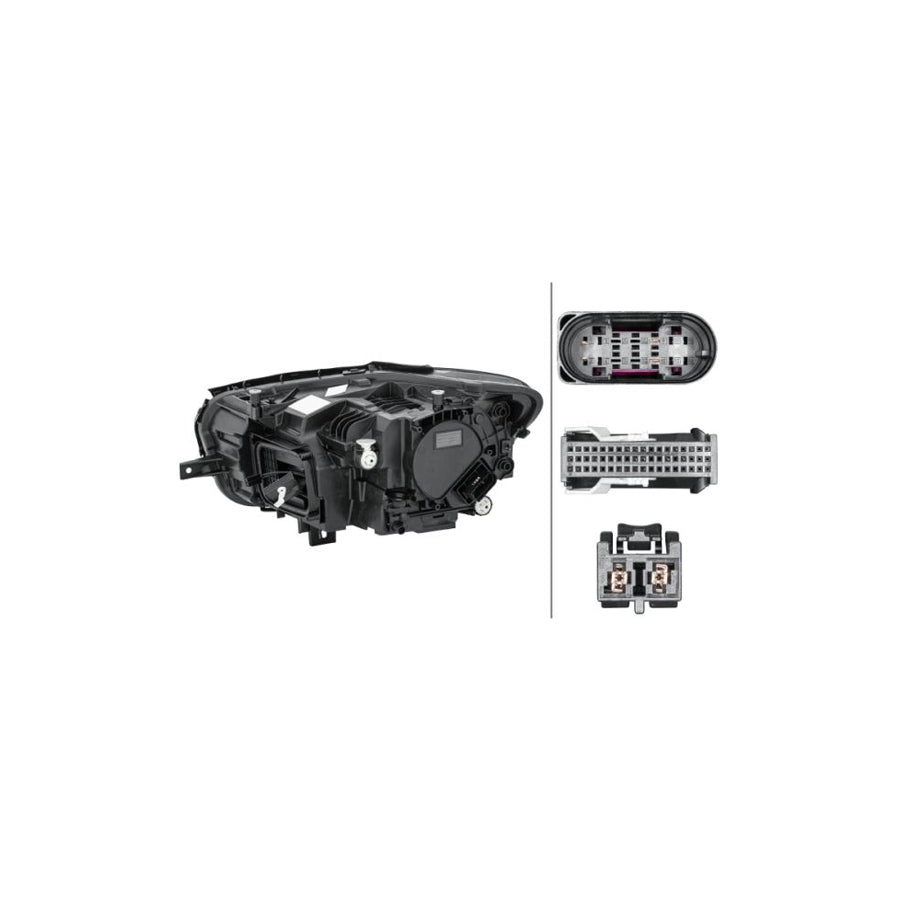 Hella 1EX 015 780-321 Headlight Suitable For Mercedes-Benz Citan