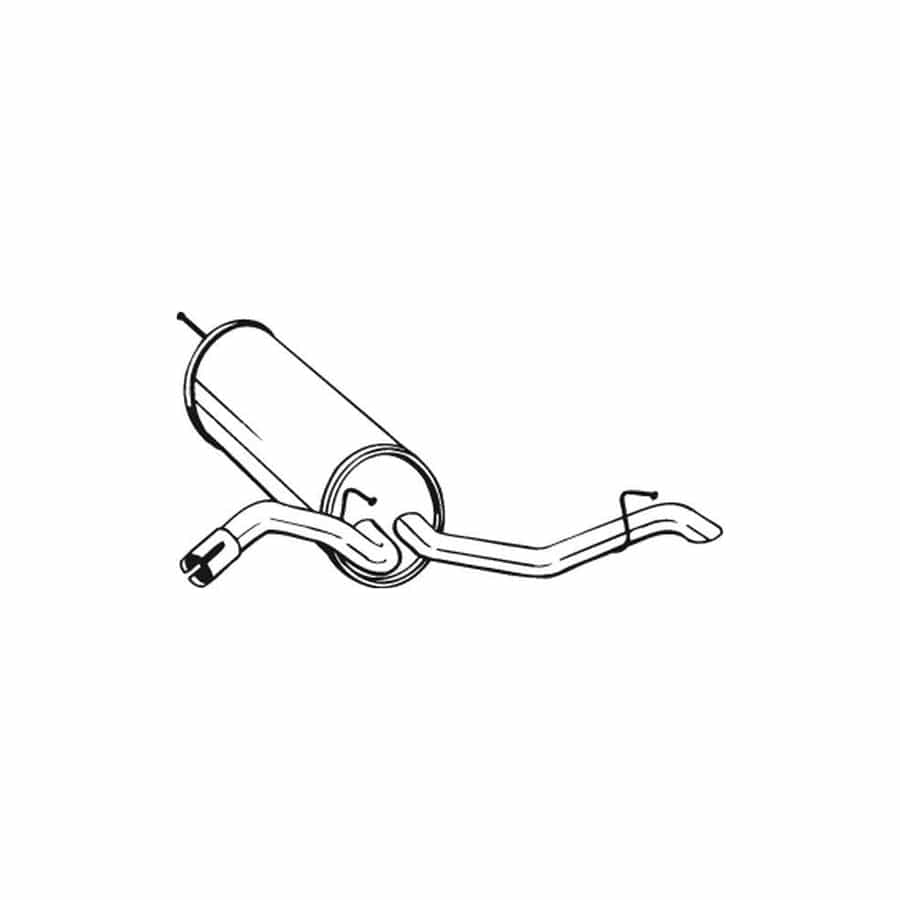 Bosal 105-233 Rear Silencer for Audi A2 (8Z0)