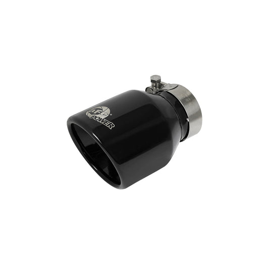  aFe 49T25404-B06 2-1/2 IN Inlet x 4 IN Outlet x 6 IN L Universal Exhaust Tip  | ML Performance US Car Parts