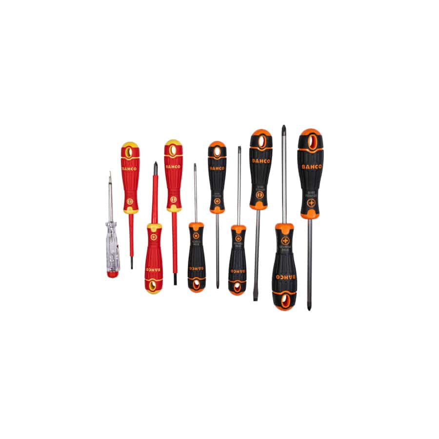 Bahco BAH219110 B219.110 BAHCOFIT XL Screwdriver Set, 10 Piece
